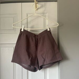 TNA Cozy Fleece Perfect 3" shorts